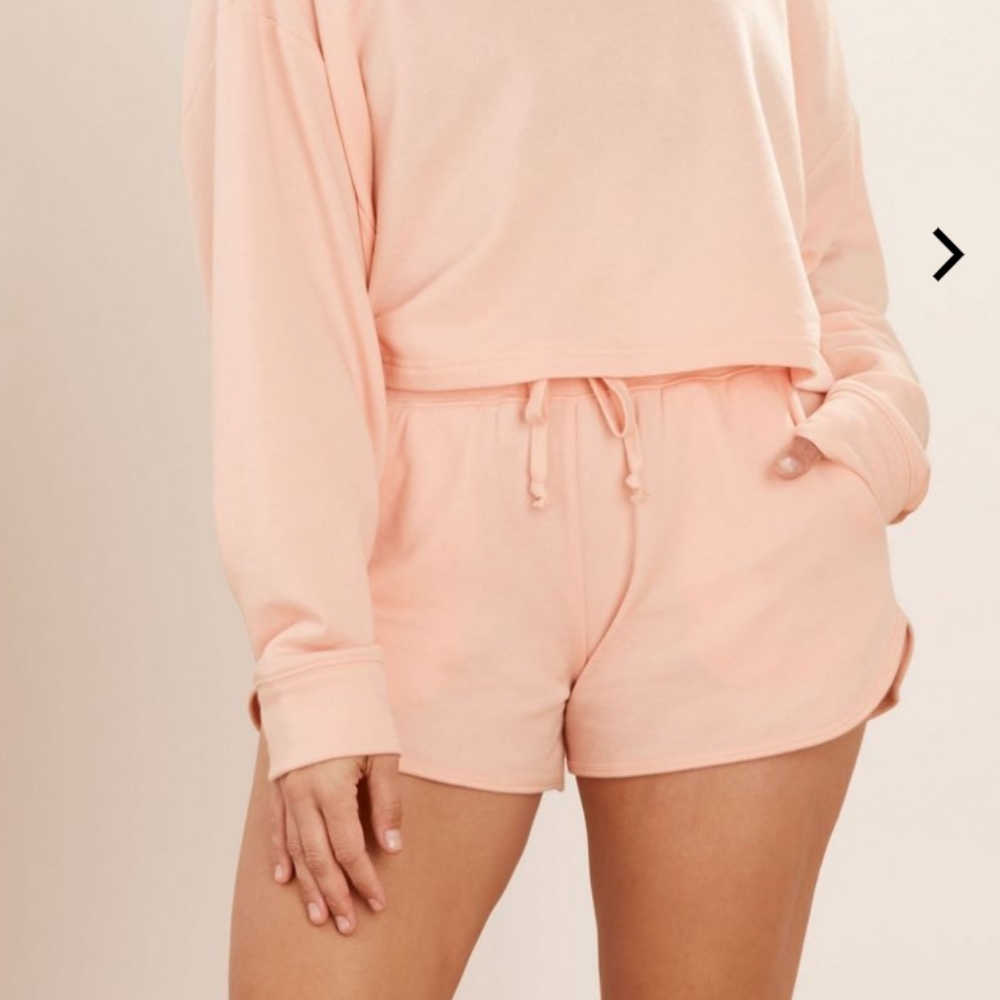 Fabletics Eco-Conscious Sweatshorts

In Guava